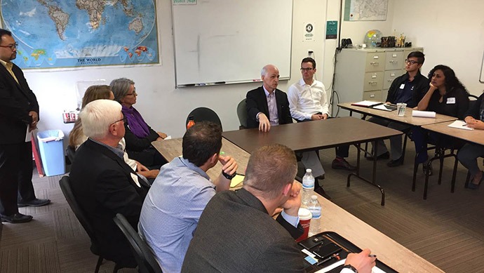 Congressman Adam Smith Meets with the Global Development Community in the State of Washington