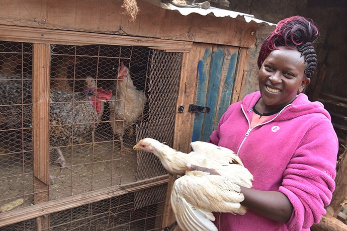 Digital-based loans give females farmers like Anne Ndungu the safe, reliable financing they need to build strong agribusinesses in Kenya.