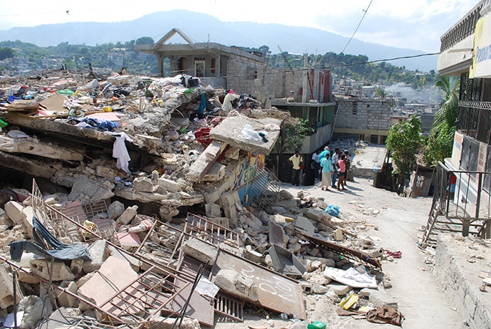 World Concern staff assess damage and assist survivors
