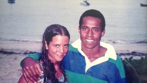 Janet and Semi Lotawa in Fiji