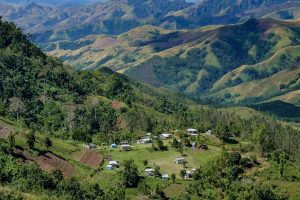Remote village in Fiji