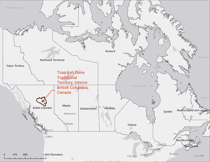 Map of Canada