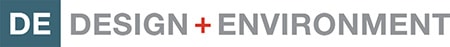 DE Design + Environment Inc. logo 