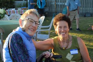 Leslie Grace (left) and Betsy Hale