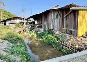 View of barn
