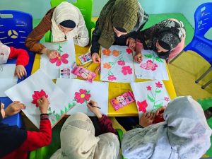 Children at class