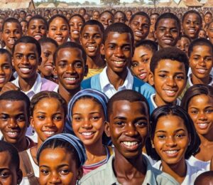 Image of huge group of individuals