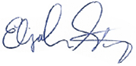 Elizabeth Stokely signature