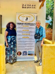 Photo of Alice Lamunu with Dr. Foushanji