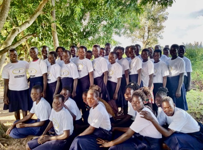 Group photo of girls