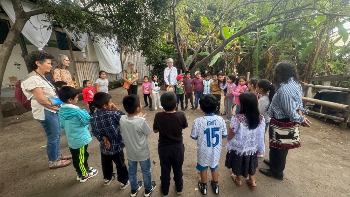 Photo of group of children