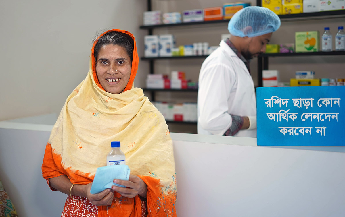 View of woman at Spreeha Urgent Care Center