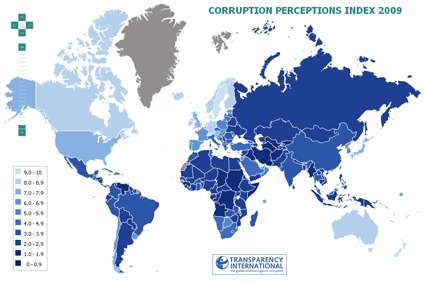 corruption perceptions index